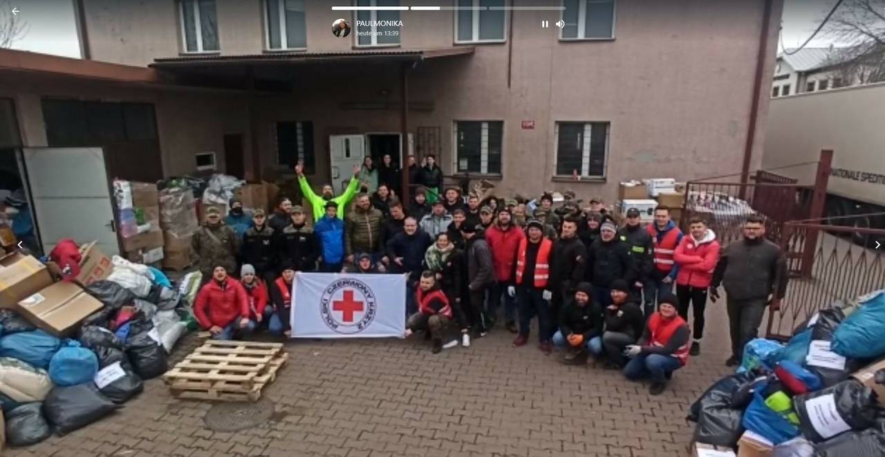 m_marien_rueckmeldung von aron 2 | Kath. Pfarrei Selige Märtyrer vom Münchner Platz - Aktuelles - Hilfskonvoi für die Ukraine